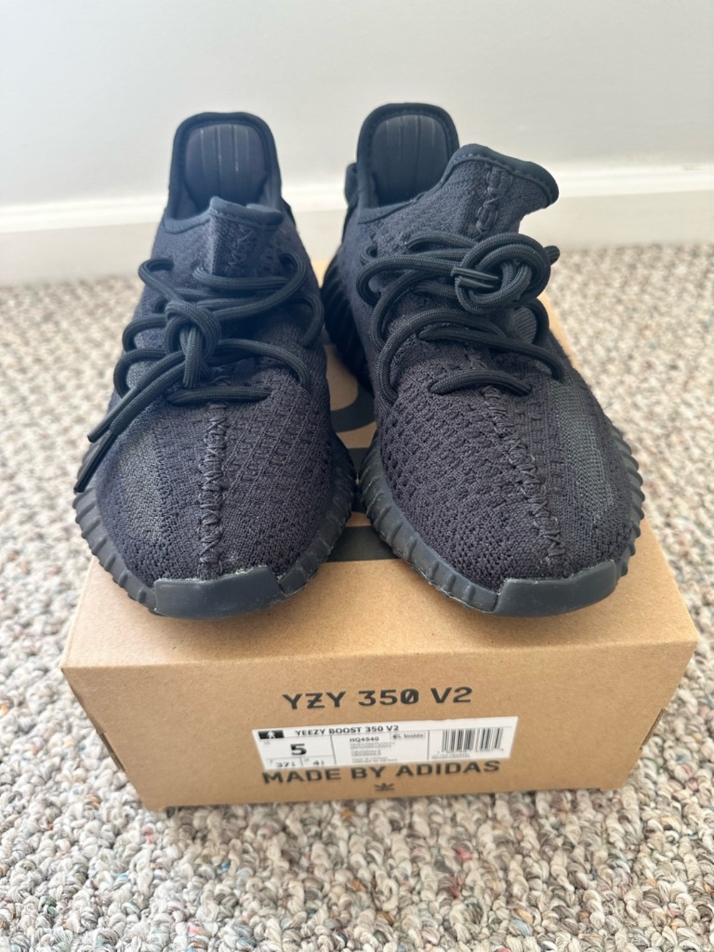 Adidas Yeezy Boost 350 V2 Men’s Black Sneakers